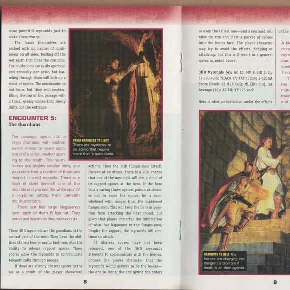 Advanced Dungeons & Dragons AD & D 25TH Anniversary Warriors Of The Gray Queen - Picture 5 of 6